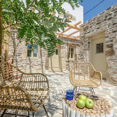 Villa Anthemion Naxos With Outdoor Jacuzzi Ano Sangrion Exterior photo